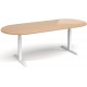 Elev8 Touch Adjustable Radial End Boardroom Table